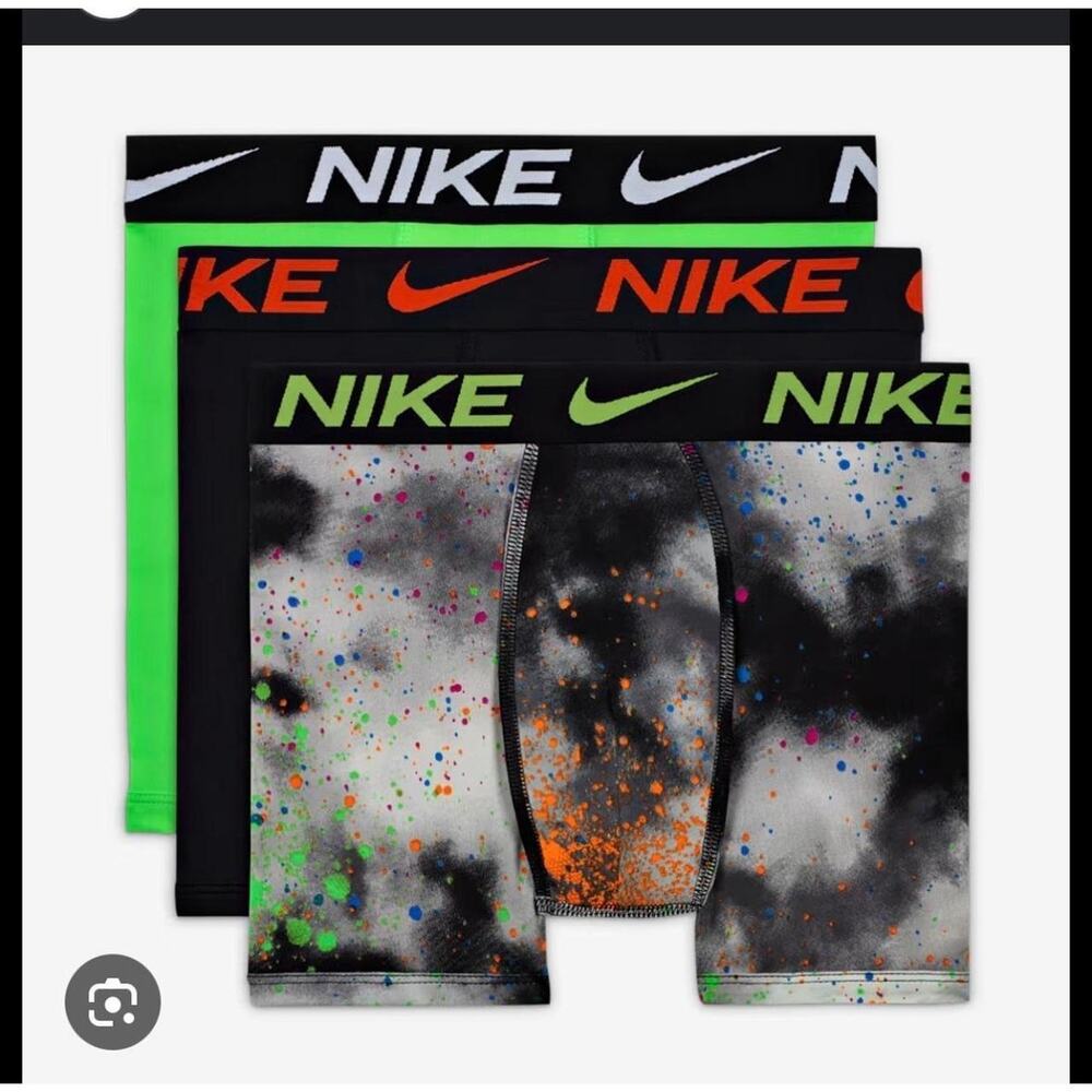 outh M Nike Dri Fit Essentials Boxer Briefs Multi Colors NWT